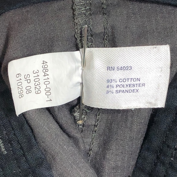 ❌RELISTED❌ VINTAGE Gap Women's Twill Pants Railroad Gray Stripe SIZE 12 - Picture 9 of 13